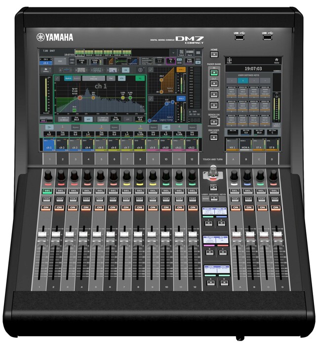 Yamaha DM7C-B-STOCK Professional 72-channel Single Bay Digital Console - B-Stock