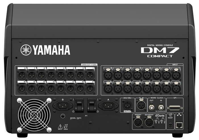 Yamaha DM7C-B-STOCK Professional 72-channel Single Bay Digital Console - B-Stock