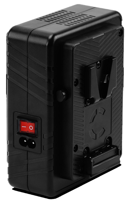 RED Digital Cinema Compact Dual Charger Dual V-Lock Charger For REDVOLT MICRO-V Batteries