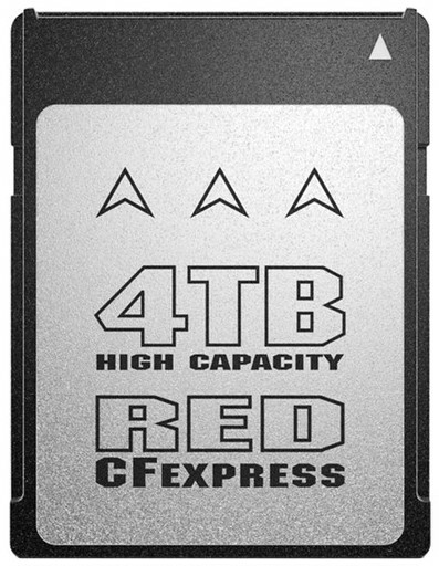 RED Digital Cinema 750-0101 4TB Pro CF Express Memory Card