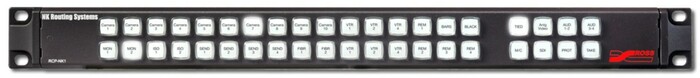 Ross Video RCP-NK1 40 LED Illuminated Button Local / Remote Control Panel