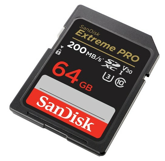 SanDisk 64GB Extreme PRO UHS-I SDXC Memory Card, 64GB