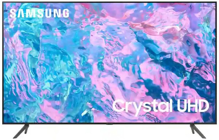 Samsung UN43CU7000FXZA 43" 4K Ultra HD LED TV, 3840x2160, 60Hz