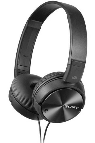 Sony MDR-ZX110NC Noise-Canceling On-Ear Headphones