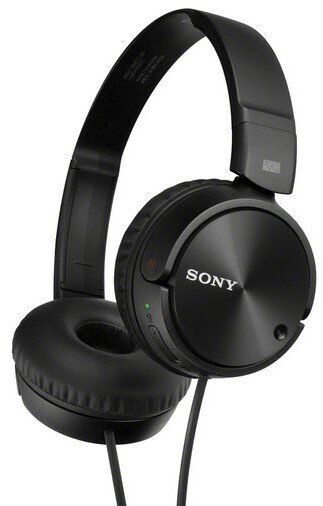 Sony MDR-ZX110NC Noise-Canceling On-Ear Headphones