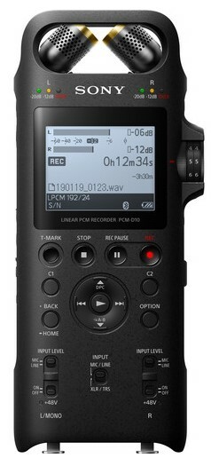 Sony PCM-D10 Portable High-Resolution Linear PCM Audio Recorder