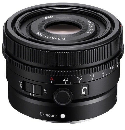 Sony SEL50F25G E-Mount 50mm F/2.5 G Camera Lens