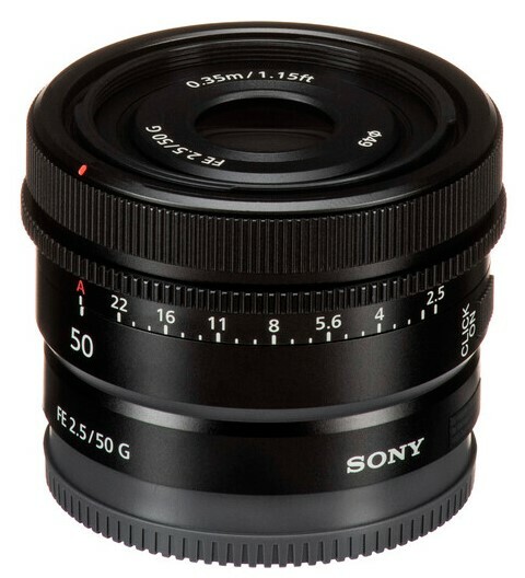 Sony SEL50F25G E-Mount 50mm F/2.5 G Camera Lens