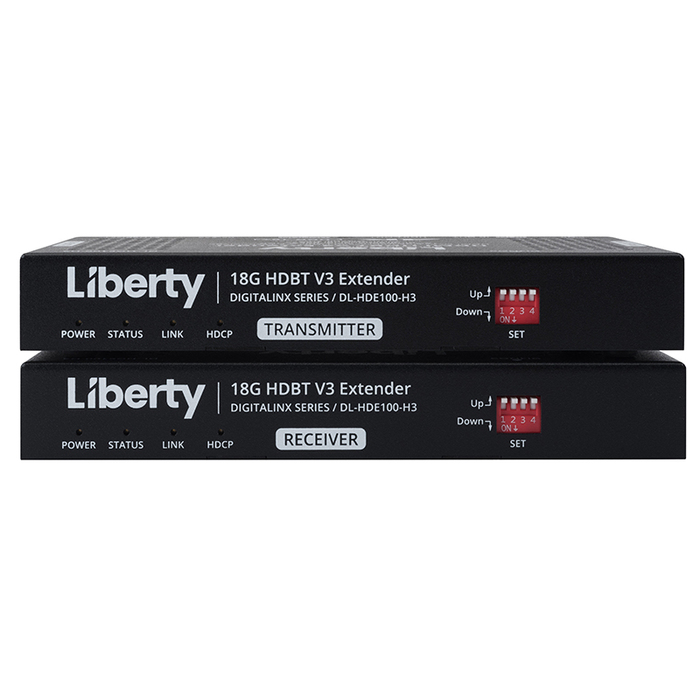 Liberty AV DL-HDE100-H3 Digitalinx Series HDMI 2.0 Uncompressed 100m Extension Set