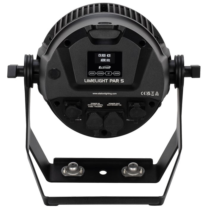 Elation LIMELIGHT PAR S 7x 60W RGBL LED PAR With Zoom, IP65