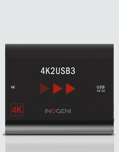 Inogeni 4K2USB3 4K HDMI To USB 3.0 Video Capture Card