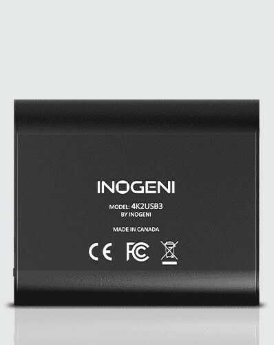 Inogeni 4K2USB3 4K HDMI To USB 3.0 Video Capture Card