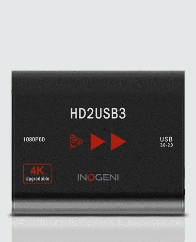 Inogeni HD2USB3 4K Upgradable 1080p60 HDMI To USB 3.0 Converter