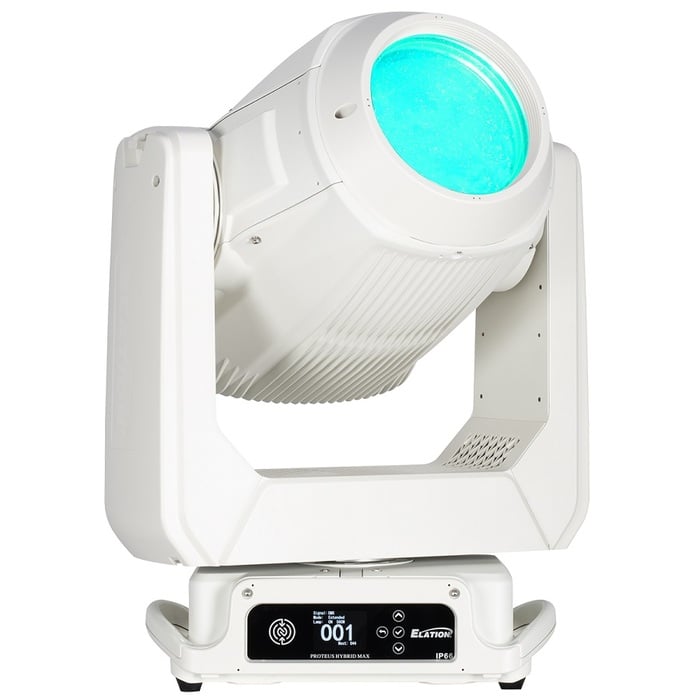 Elation PROTEUS HYBRID MAX WMG 550W Discharge IP65 Beam/Spot/Wash Hybrid Fixture, White