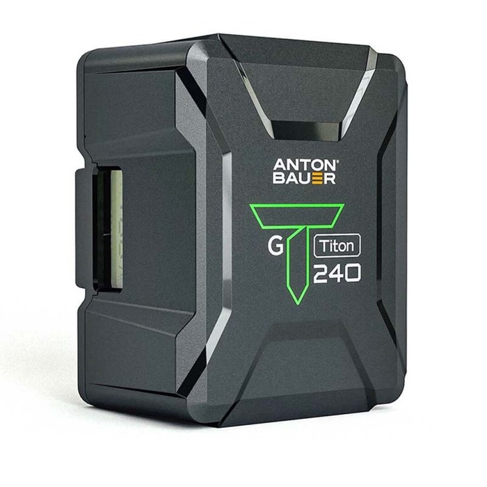 Anton Bauer 8675-0159-BSTK Titon SL 240 Gold Mount Battery, 14.4 Volts, 238Wh (B-STOCK)