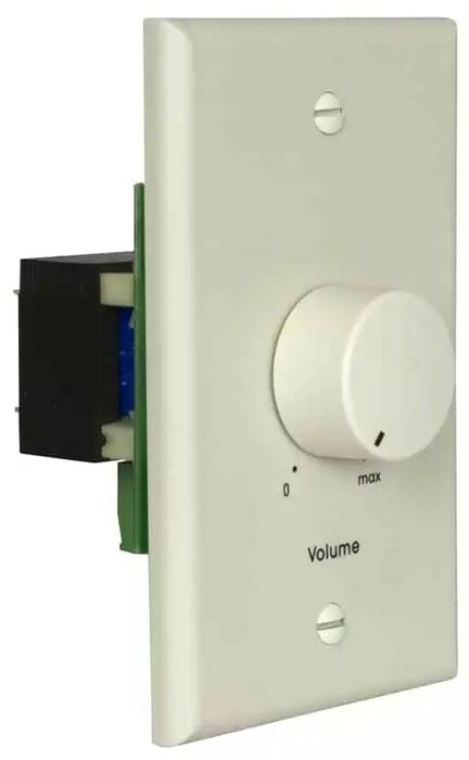 Lowell 100LVC-SA 100W Mono Volume Control With 1-Gang Standard Wall Plate, Almond