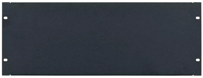 Lowell SP6-LWL 6 RU Blank Rack Panel, 16 AWG, Textured Black