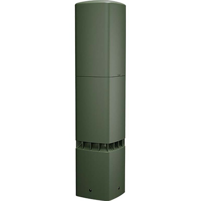 QSC AD-DWL.SUB Dual 5.25" Sub Landscape Speaker, Bollard Design. Green