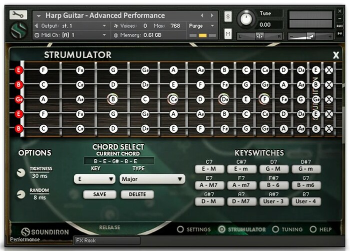 Soundiron Brad Hoyt's Harp Guitar Acoustic Harp Guitar For Kontakt [Virtual]