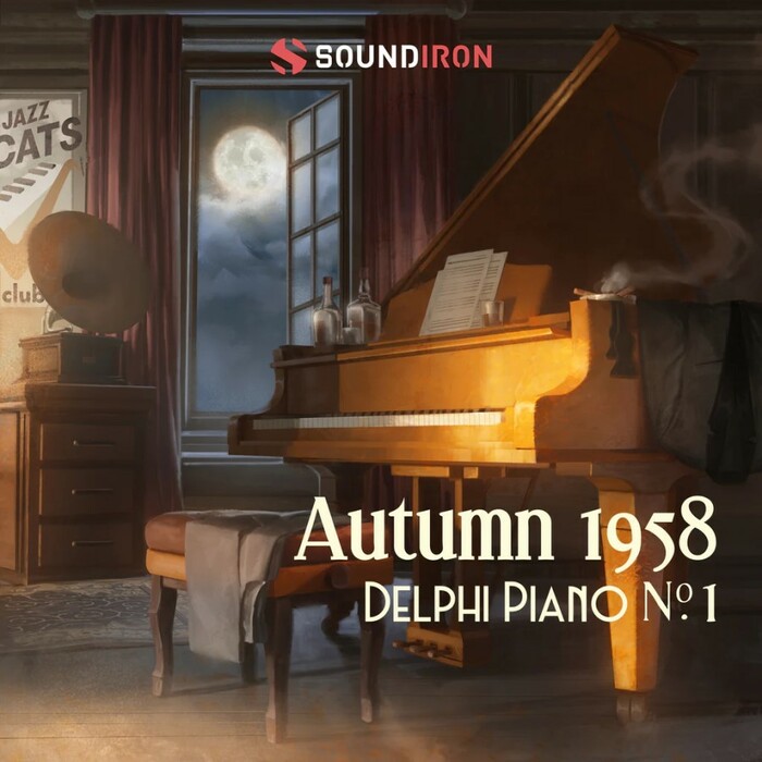 Soundiron Delphi Piano #1: Autumn 1958 Character Piano For Kontakt [Virtual]