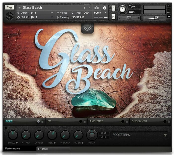Soundiron Glass Beach Oceanic Ambience And Percussion FX For Kontakt [Virtual]