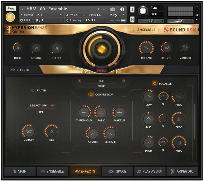 Soundiron Hyperion Brass Micro Starter Chamber Brass Library For Kontakt [Virtual]