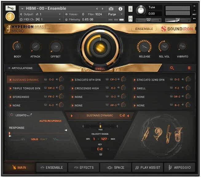 Soundiron Hyperion Brass Micro Starter Chamber Brass Library For Kontakt [Virtual]