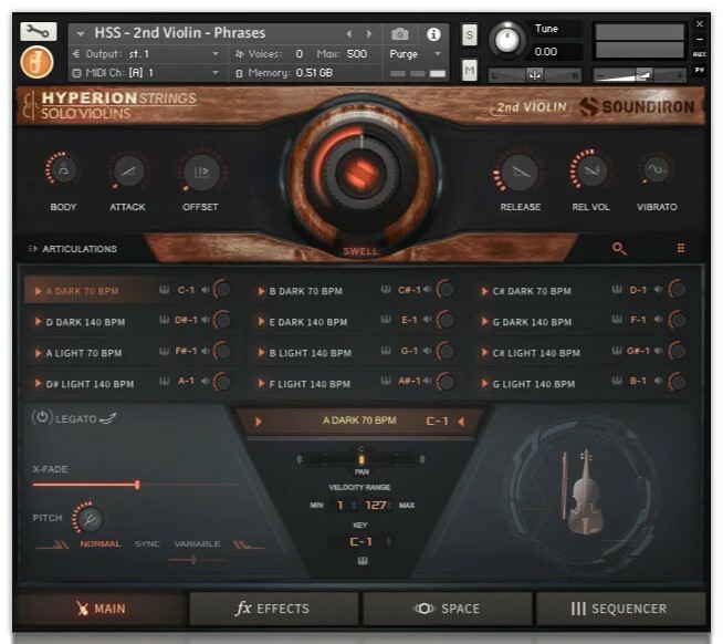 Soundiron HYPERION-STRINGS-SVI Solo Violins For Kontakt Player And NKS [Virtual]