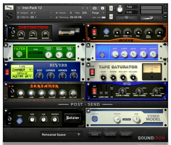 Soundiron Iron Pack 12 - Prepared Guitar Acoustic Guitar And Synth FX For Kontakt And SFZ [Virtual]