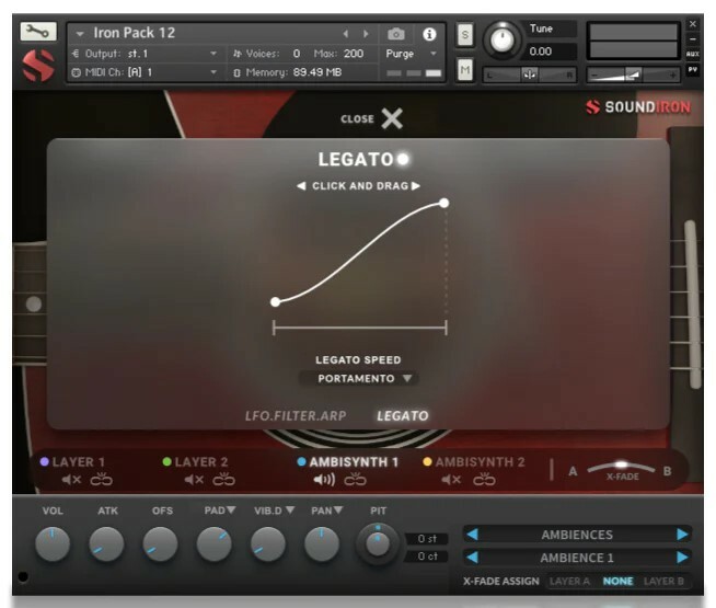 Soundiron Iron Pack 12 - Prepared Guitar Acoustic Guitar And Synth FX For Kontakt And SFZ [Virtual]