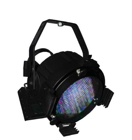 Altman Spectra Star PAR 100W RGBA LED Black Light-Weight Par Lighting Fixture With DMX Control, Black