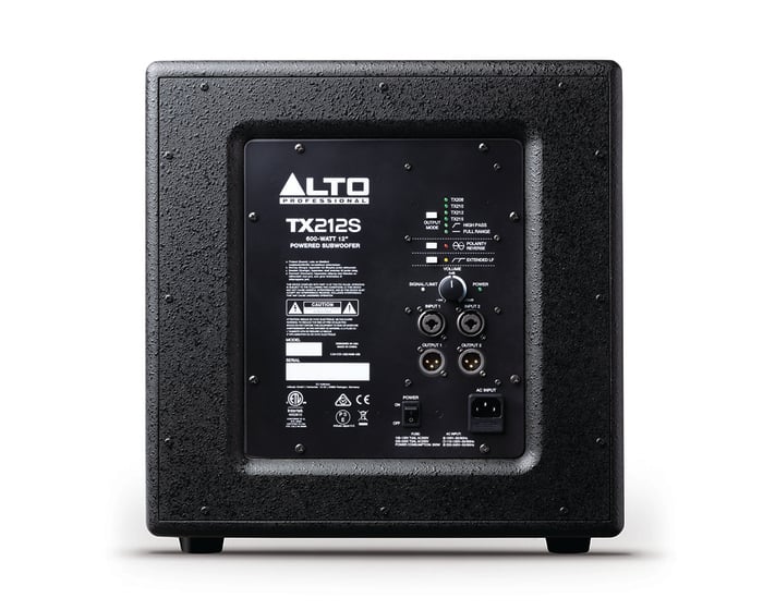 Alto Professional TX212 12" 900W Powered Subwoofer