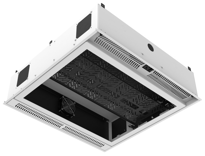 Atlas IED CR222-NR 2' X 2' Ceiling-Mount Rack Without Projector Pole Adapter, 2RU