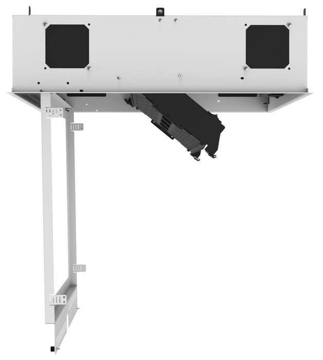 Atlas IED CR222-NR 2' X 2' Ceiling-Mount Rack Without Projector Pole Adapter, 2RU