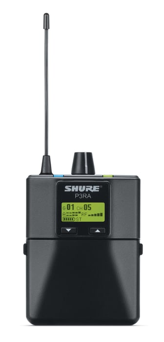 Shure P3TRA215CL [Restock Item] PSM 300 Wireless In-Ear Monitor System With P3RA Bodypack Receiver, And SE215-CL Earphones