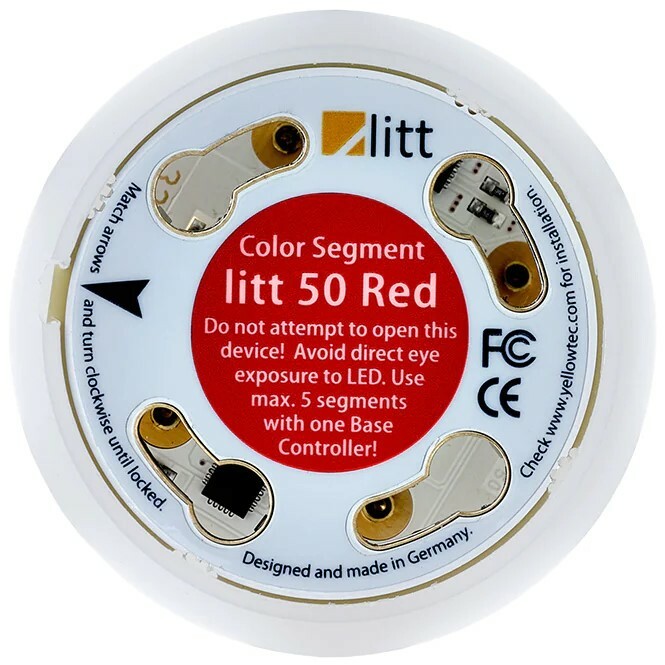 Yellowtec YT9201 Litt 50/22 Color Segment RED, Aluminum