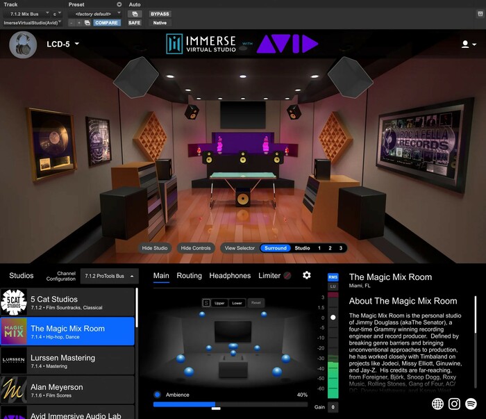 Embody Immerse Spatial Audio Production Suite Spatial Audio Production For Pro Tools, 10 Year License [Virtual]