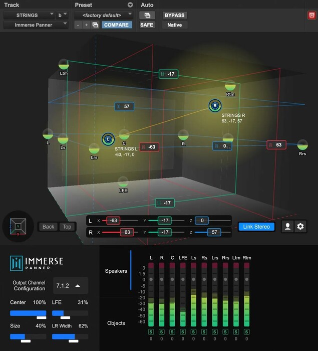 Embody Immerse Spatial Audio Production Suite Spatial Audio Production For Pro Tools, 10 Year License [Virtual]