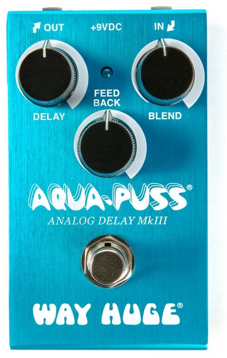 Way Huge Aqua-Puss Smalls Series Analog Delay Pedal