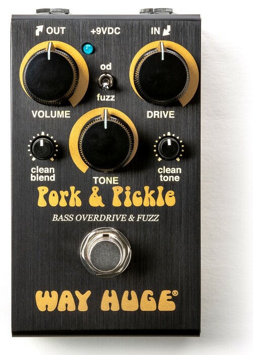 Way Huge Pork & Pickle Smalls Series Overdrive And Fuzz Pedal