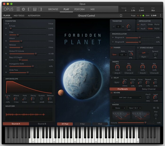 EastWest Forbidden Planet Futuristic Hybrid Synth Plugin Produced By Doug Rogers And Nick Phoenix [Virtual]