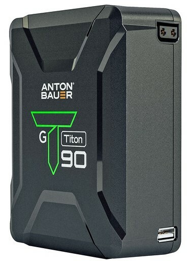 Anton Bauer Titon 90 Gold Mount Lithium-Ion Battery, Gold Mount