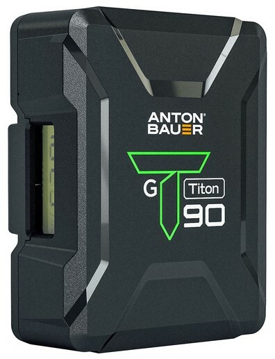 Anton Bauer Titon 90 Gold Mount Lithium-Ion Battery, Gold Mount