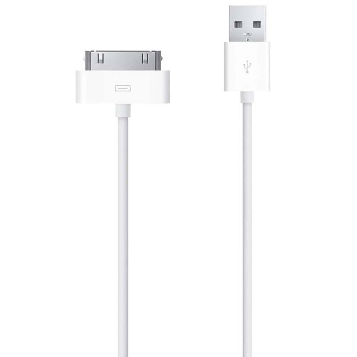 Apple 30-pin to USB Cable 3.3' USB 2.0 Cable For IPod, IPhone, Or IPad, MA591G/C