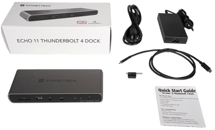 Sonnet Echo 11 Thunderbolt 4 HDMI Dock 11-Port Thunderbolt 4 Docking Station