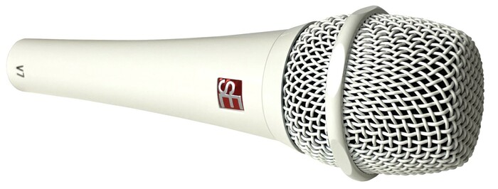 SE Electronics V7 WHT Dynamic Handheld Vocal Microphone, White