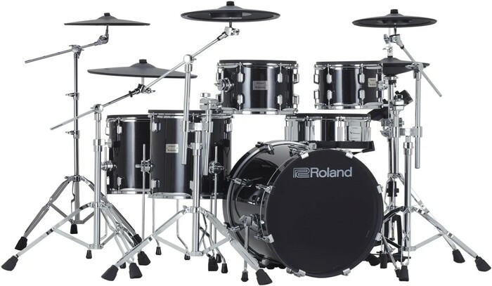Roland VAD507-K [Demo Item] V-Drums Acoustic Design 506 Kit With Extra Floor Tom, Crash And Stand