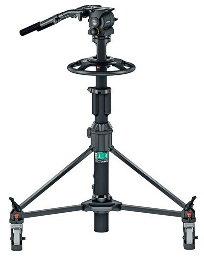 Vinten VB100-OL Vision 100 Pedestal, 2 Pan Bars, Osprey Lite, Bowl Adapter Kit