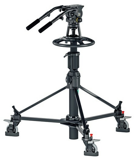 Vinten VB100-OL Vision 100 Pedestal, 2 Pan Bars, Osprey Lite, Bowl Adapter Kit