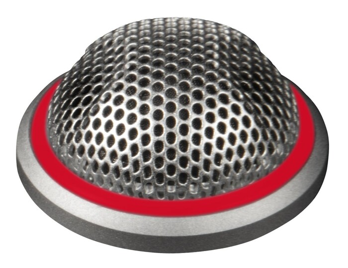 Shure MX395AL/C-LED Microflex Low-Profile Cardioid Boundary Microphone With Logic-Control LED For Installs